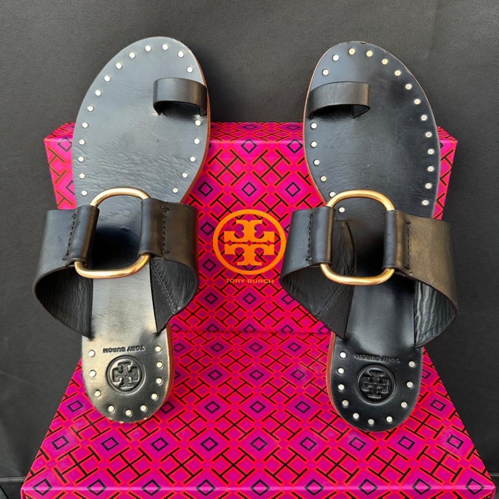 Tory burch sandals flats